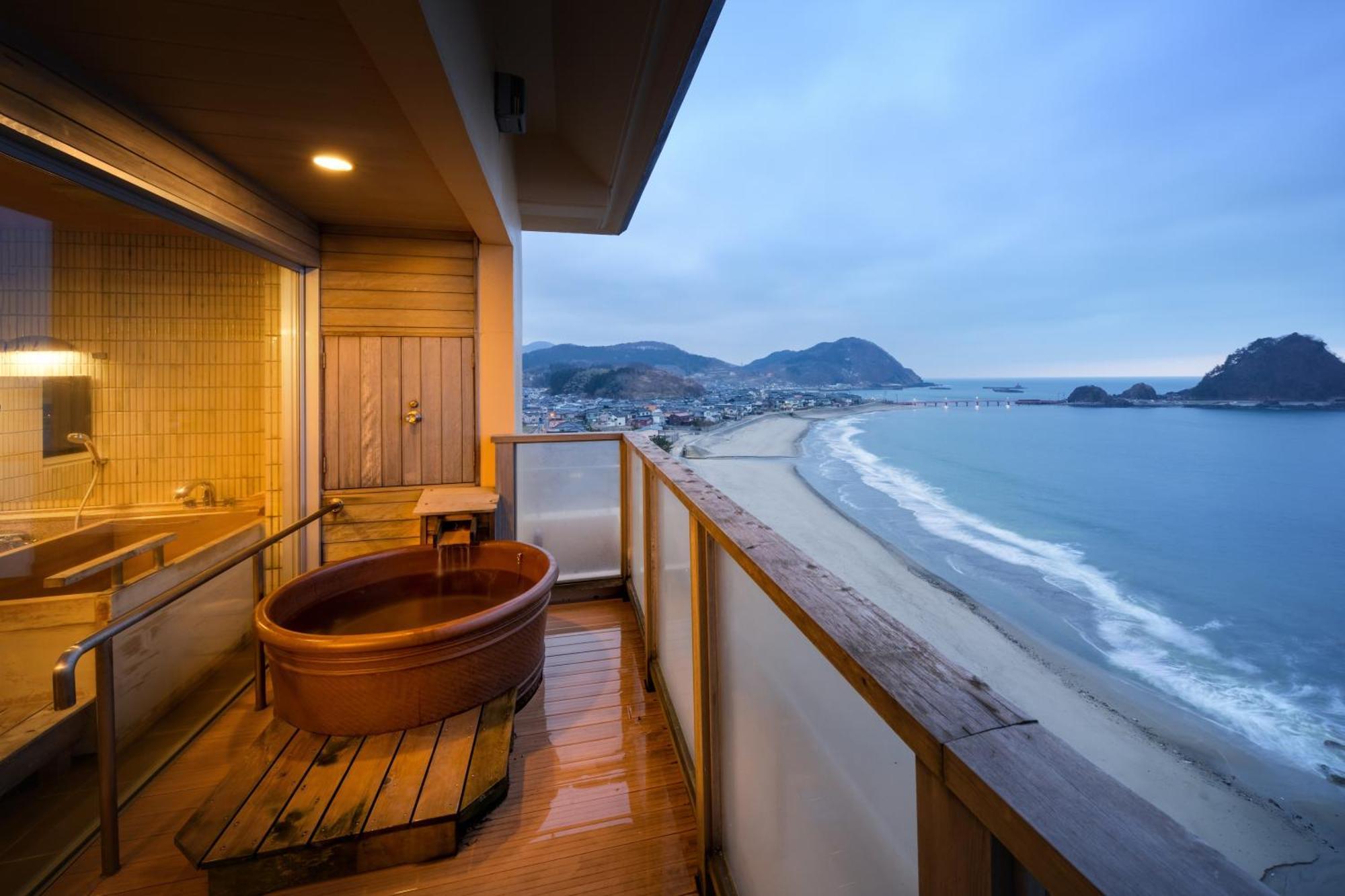 Yura Onsen Yaotome Hotel Tsuruoka Eksteriør billede